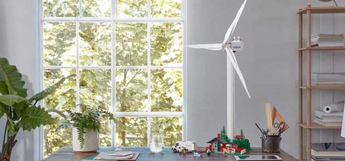 Lo tienes que comprar! LEGO tiene el Kit de turbina eólica con plásticos sostenibles