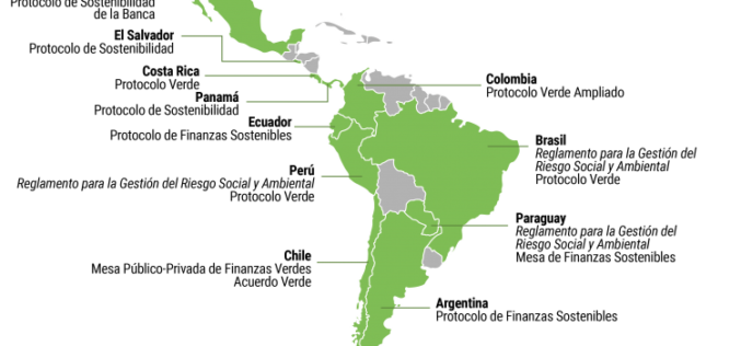 El Mapa de avances de América Latina y el Caribe en Finanzas Sostenibles