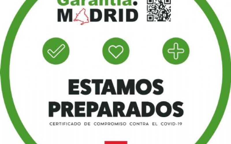 Madrid: Un centenar de empresas han solicitado el sello de buenas prácticas frente al coronavirus