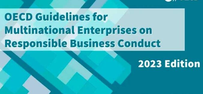 Se actualizaron las Líneas Directrices de la OCDE para Empresas Multinacionales