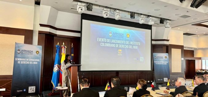 Lanzamiento del Instituto Colombiano de Derecho del Mar fortalece el compromiso de Colombia con la sostenibilidad oceánica